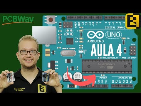 Curso de Arduino - Como programar um Slider? Eletrônica Fácil - Aula 4