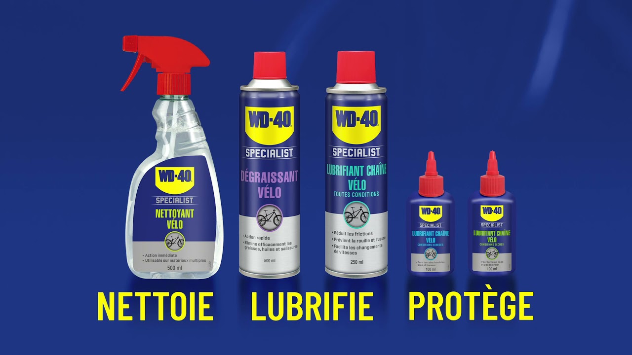 WD-40 Dégraissant pour chaîne de vélo Specialist 500 ml