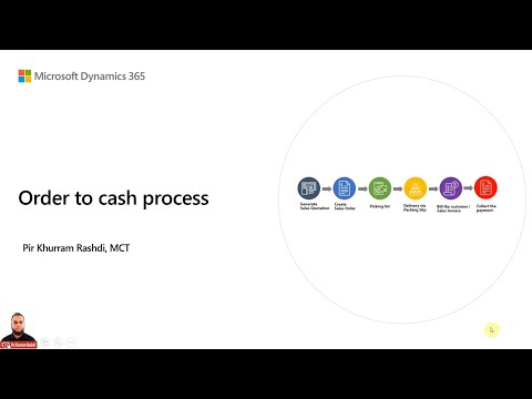 Order to cash process in Dynamics 365 Finance and Operations - An end-to-end process flow with demo