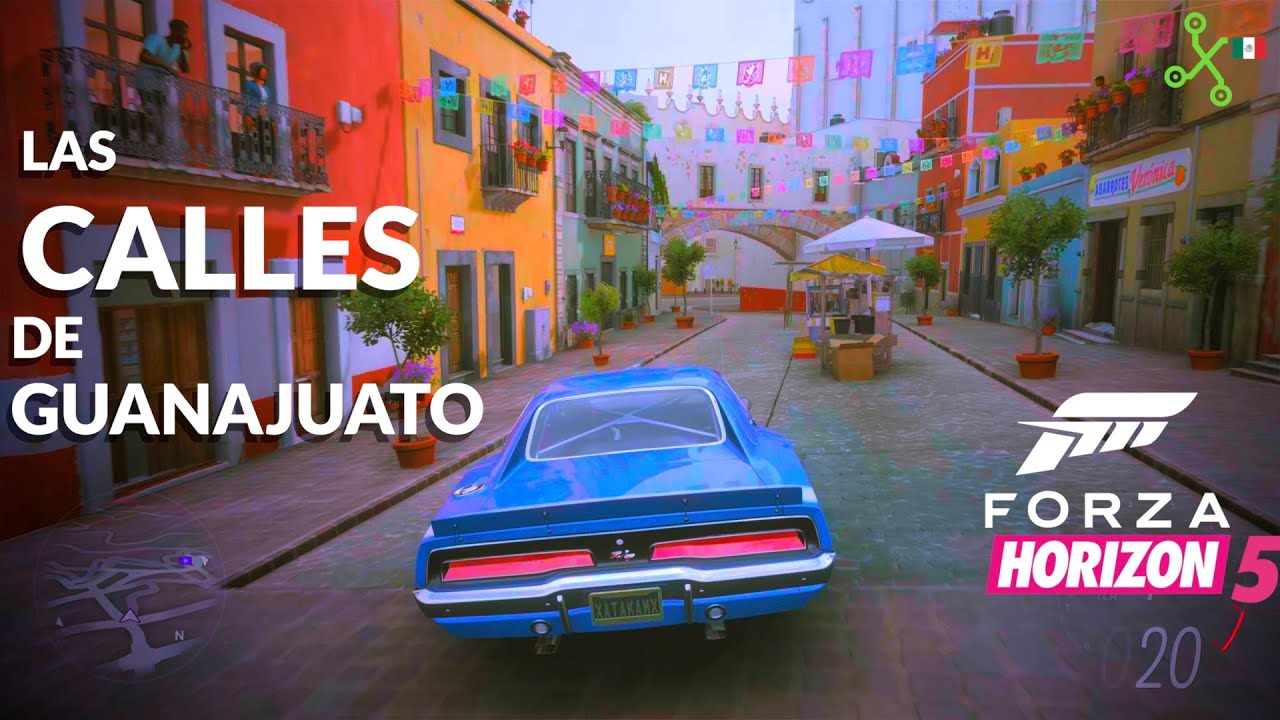 Paseando por las calles de Guanajuato, México en Forza Horizon 5 YouTube