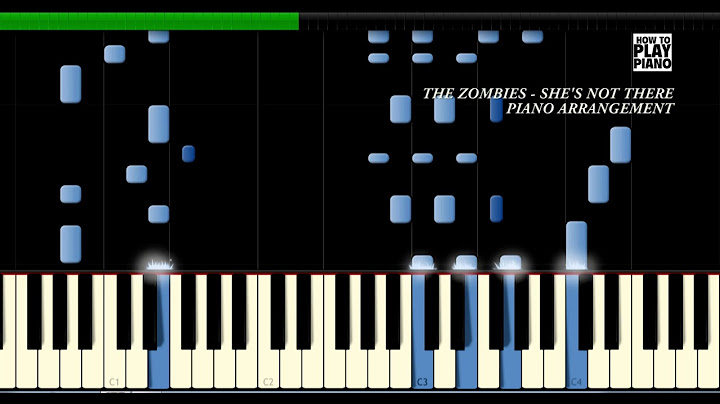 She's Not There Piano version - Piano performance video thumbnail