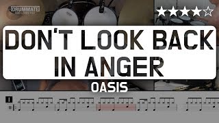 [Lv.10] Don't Look Back In Anger - Oasis  (★★★☆☆) Pop Drum Cover