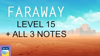 Faraway: Puzzle Escape: Level 15 Walkthrough + All 3 Letters / Notes (by Mousecity & Pine Studio)