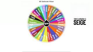 🎰 R6 BUT A WHEEL PICKS MY OPERATOR EVERY ROUND 💀