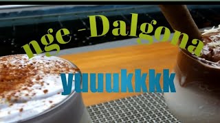 DALGONA TARO DAN COKLAT SUKA SUKA