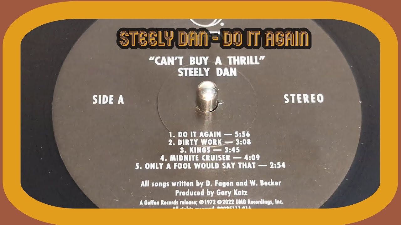 Steely Dan - Do It Again (2022 Vinyl LP) - YouTube