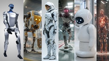 10 Most Advanced AI Robots in the World | Future Technology & Robotics 2025! #technology #robot