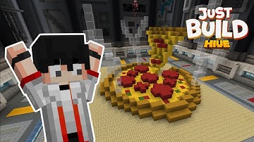 The Hive Just Build: Ep.1 - I BUILT PIZZA! | Minecraft