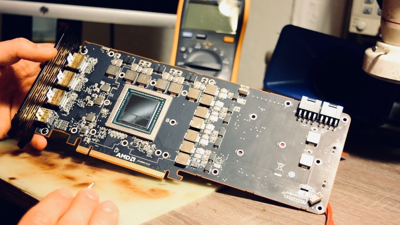 Gigabyte Aorus GeForce RTX 2080 Grafikkarte Reparatur Graphics Card Repair 