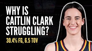 Don’t Overreact To Caitlin Clark’s Struggles | WNBA Film Study