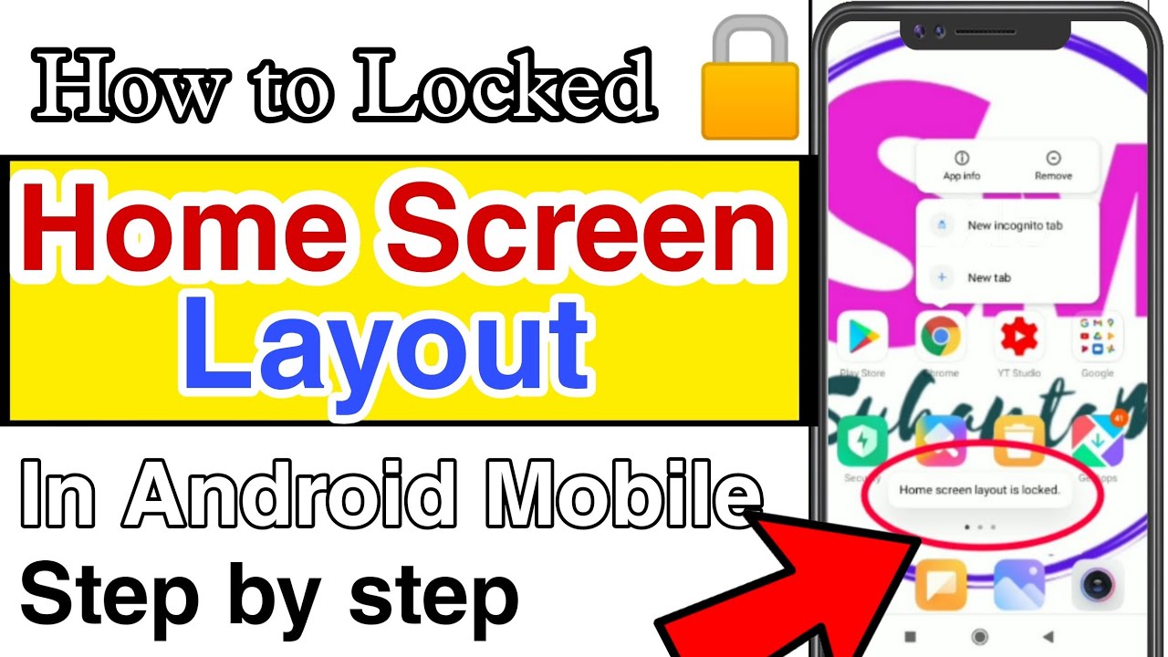 How to Lock home Screen layout in Redmi ll Lock home screen layout in