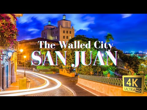 SAN JUAN, PUERTO RICO I THE WALLED CITY I 4K DRONE VIEWS I 2023