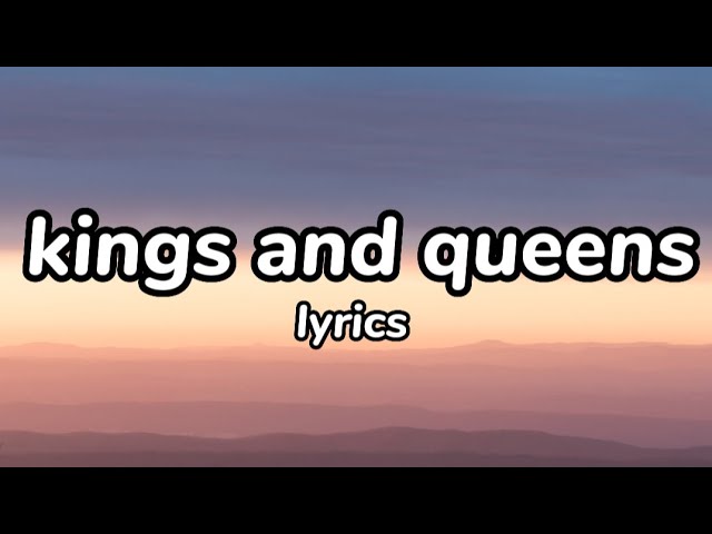 Kings & Queens, Pt. 2 ft. Lauv & Saweetie (Tradução em Português) – Ava Max