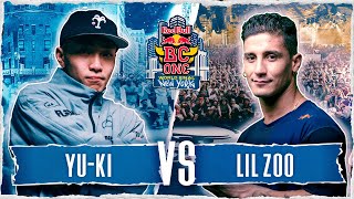 B-Boy Yu-Ki vs. B-Boy Lil Zoo | Quarterfinal | Red Bull BC One World Final 2022 New York