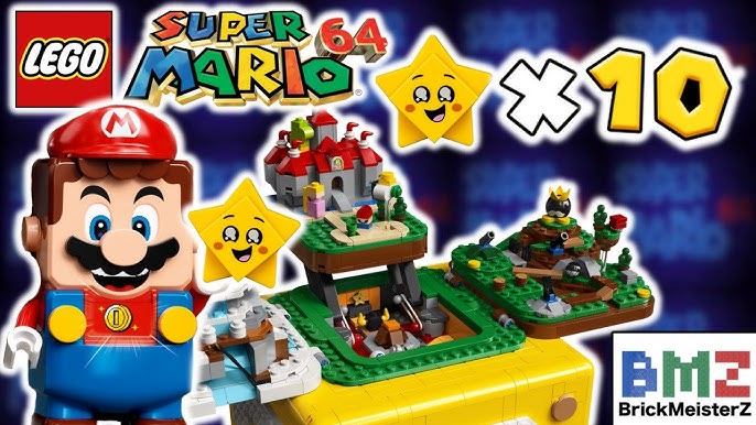 Lego items: Lucky Blocks from Super Mario by Gamerartplayer12
