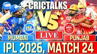 Live: MI vs PBKS Live Match Today, IPL 2026 Live Cricket Score & Commentary, Mumbai vs Punjab screenshot 1