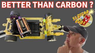 Testing the FIBER GLASS Slot Car Chassis! (Is it actually faster?) #slotcarsareback #slotcardude