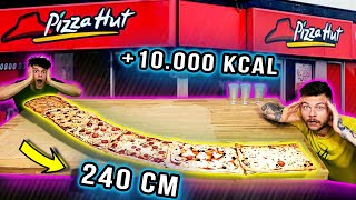 NAJDŁUŻSZA PIZZA Z MAKSYMALNIE ! PONAD 240 CM FAST FOODA