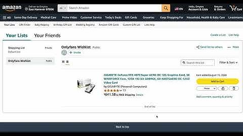 How to create & how to add amazon wishlist to onlyfans. How to hide address on amazon wishlist !