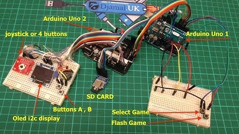 PLAY Upto 256 Arduboy Games. Flash and Play using only 2 Arduino Uno, Oled i2c display and SD CARD
