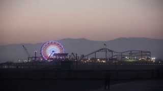 Santa Monica Pier - Timelapse at dusk