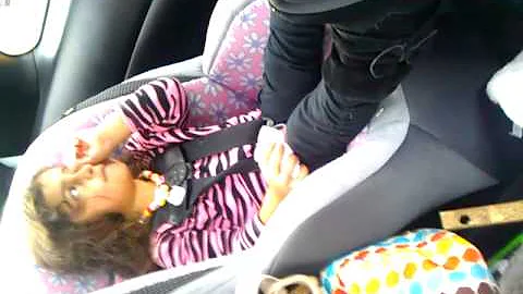 2 yr old Jeszirah singing Set Fire to Rain Adele