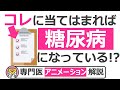 6個の質問で糖尿病かどうか予測【12分で糖尿病専門医がアニメーションで解説】