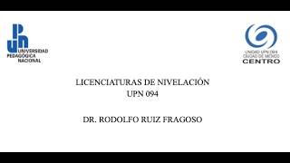 UPN 094 - LINI - Sesión informativa para el registro y liberación del servicio social