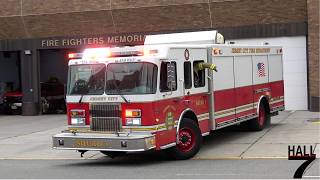 Jersey City Fire Department - Squad 1 Responding