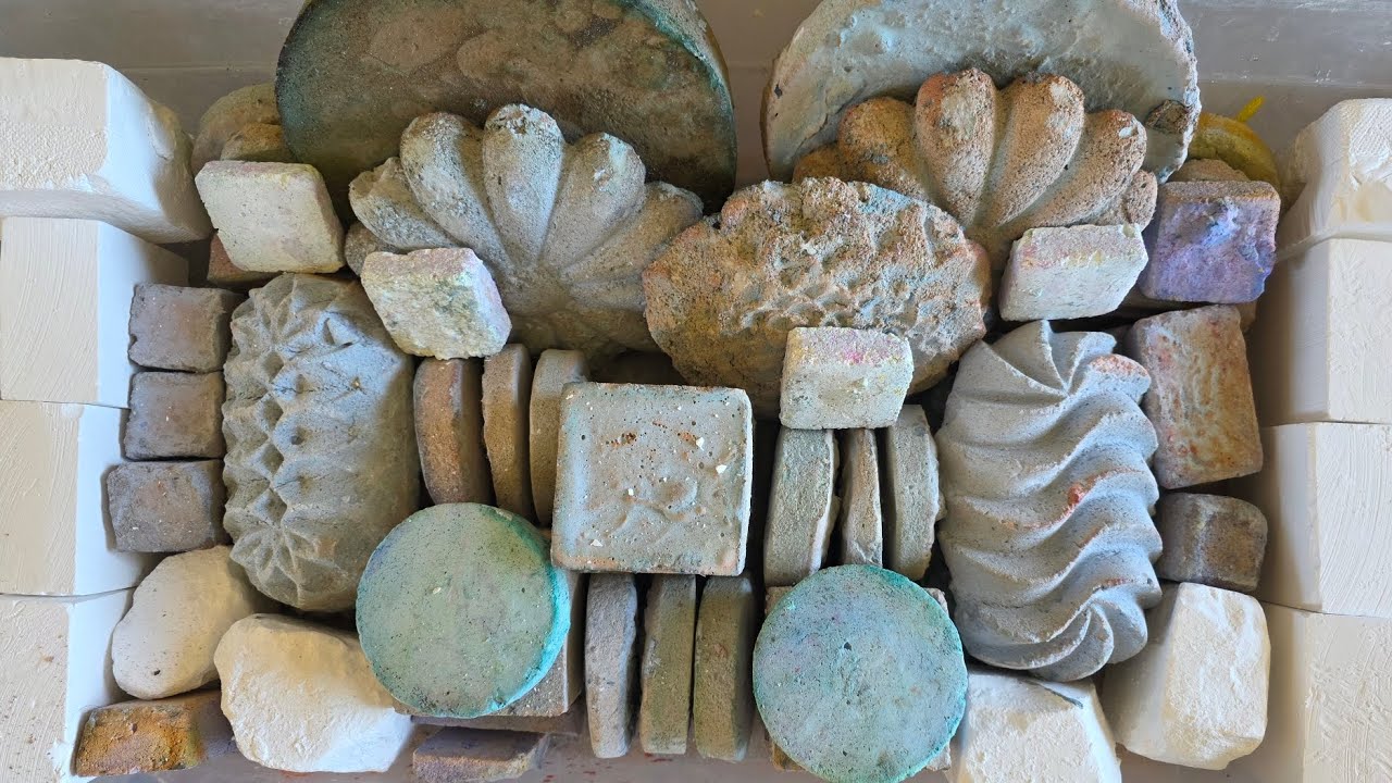 Just Another Variety Gym Chalk Crush Ep. 4 | ASMR | Oddly Satisfying | Fresh Blocks & Reforms | 