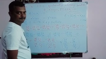 Formation of partial differential equation by eliminating arbitrary function| phi(u,v)=0