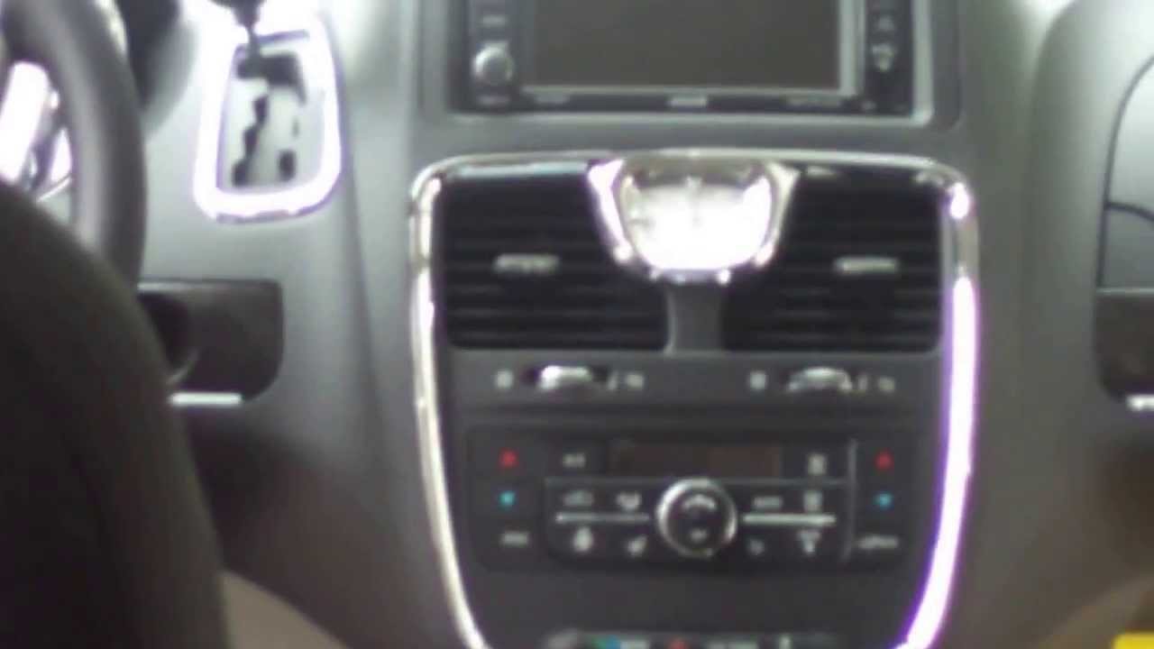 2014 Chrysler Town & Country Minivan Interior YouTube