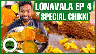 Real Marathi Food in Lonavala & Best Chikki Lonavala | Lonavala Food Tour EP 3 | Veggie Paaji