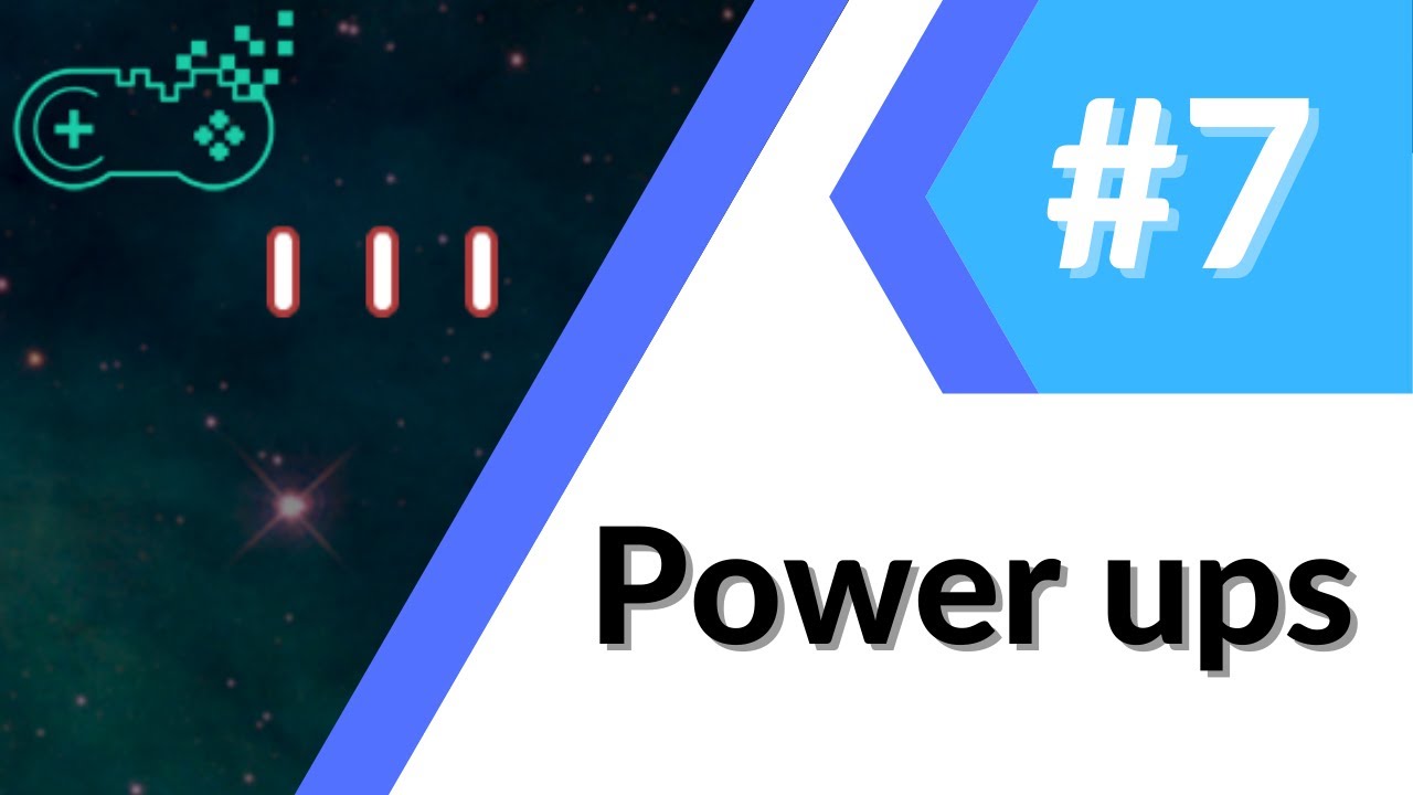 PixelPAD Tutorial: Space Shooter #7 - Power Up - YouTube