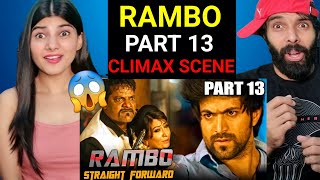 Rambo Straight Forward PART 13 - Hindi Dubbed Movie in Parts Yash, Radhika Pandit | Reaction !!