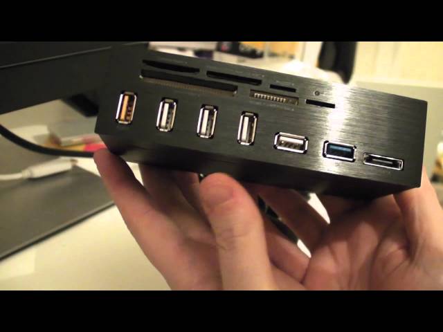 ICY BOX IB-865 Front 3.5 Bay Card Reader and USB 3.0 Port