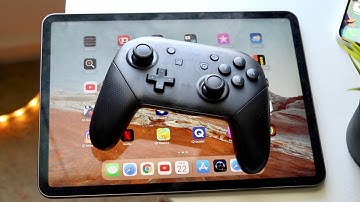 How To Connect Switch Pro Controller To iPad!