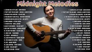 Midnight Melodies | Relaxing Acoustic Pop for Quiet Nights