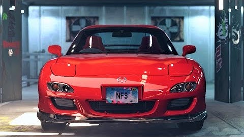 NFS Unbound - Mazda RX 7 Spirit R 2002 | Engine And Customization Showcase