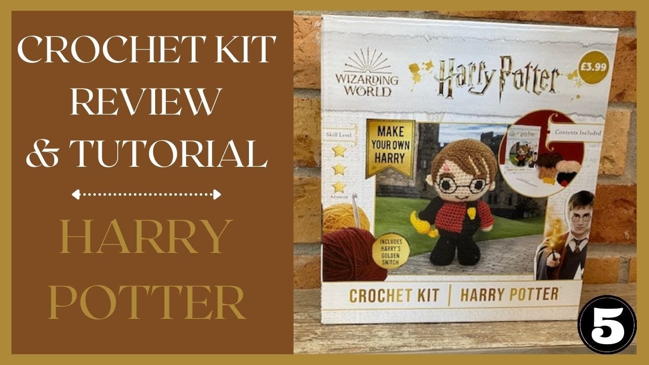 Harry Potter Crochet Kit for Beginners | Harry Potter x The Woobles