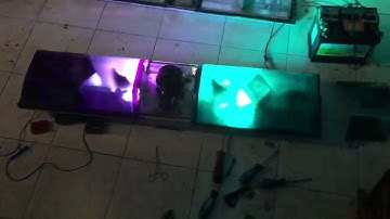 Code 3 Force 4 LP6000 lightbar - USA blue VS European blue