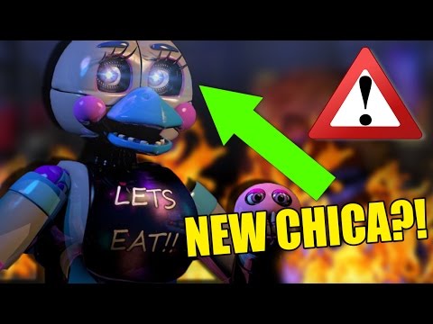 FUNTIME CHICA IN FNAF SISTER LOCATION?! - PARTY WORLD! - Five Nights at  Freddy's Sister Location 