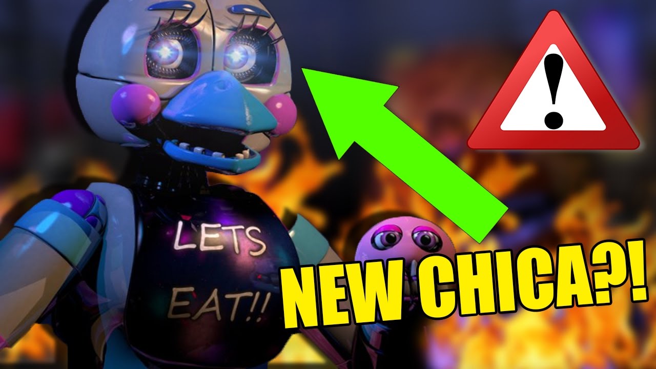 FUNTIME CHICA IN FNAF SISTER LOCATION?! - IT'S SO OBVIOUS! - Five Nights at  Freddy's Sister Location 
