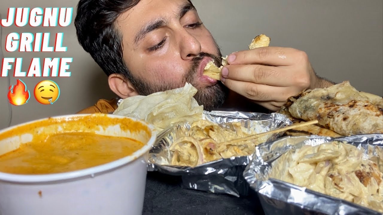 Jugnu Grill Flame🔥🤤 ! Stuffed Malai Chaap, Afghani Chaap, Butter Gravy