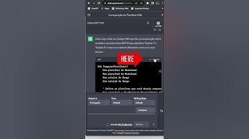 Excel Criando Macro com o Uso do CHAT GPT #excel #excelmacros #shorts