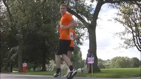 Backwards Running Competition (Video Reversed)