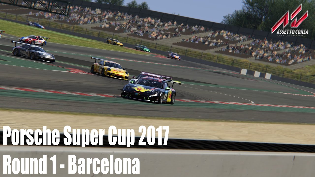 Porsche Super Cup 2017 Round 1 Barcelona YouTube