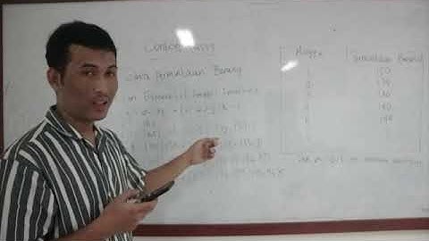 Tugas STATITISKA (Double Exponential Smoothing)