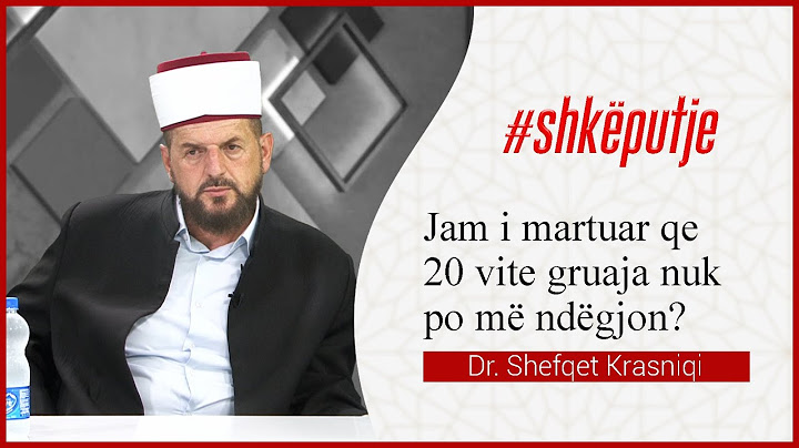 Jam i martuar se 20 vite gruaja nuk po më dëgjon - Dr. Shefqet Krasniqi