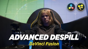 Advanced De-Spill Techniques in DaVinci Fusion – Full Control Over Green Screen Spill!
